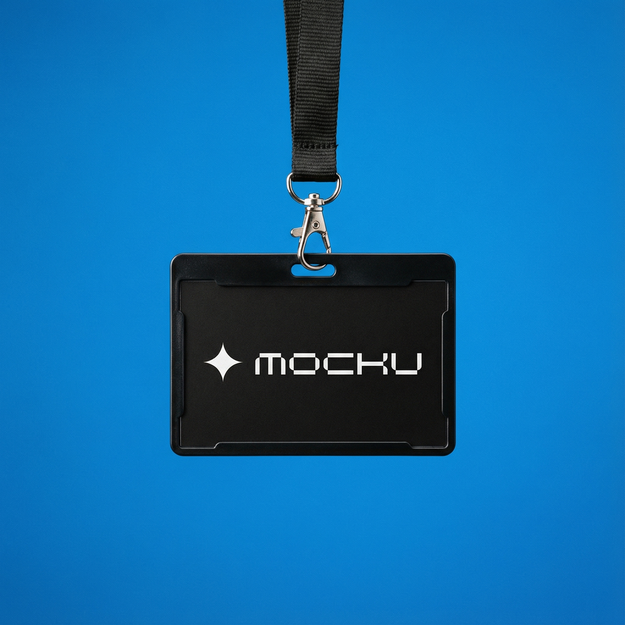 ID Card with Lanyard Bold Graphic Studio mockup
