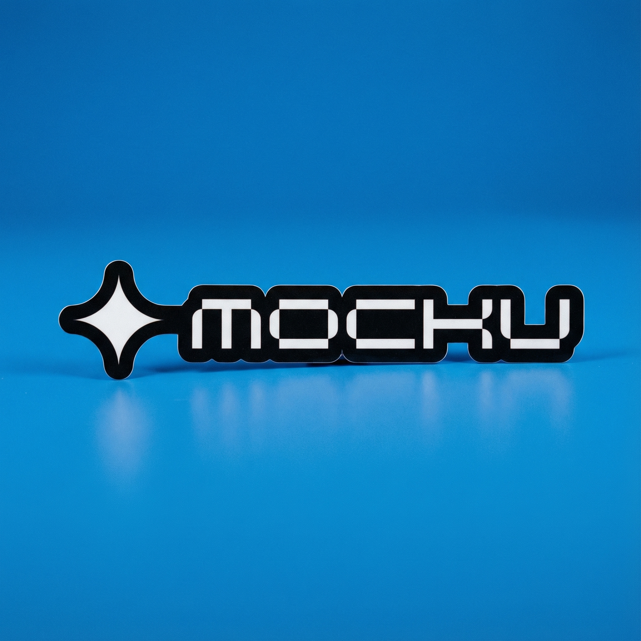 Sticker Bold Graphic Studio mockup