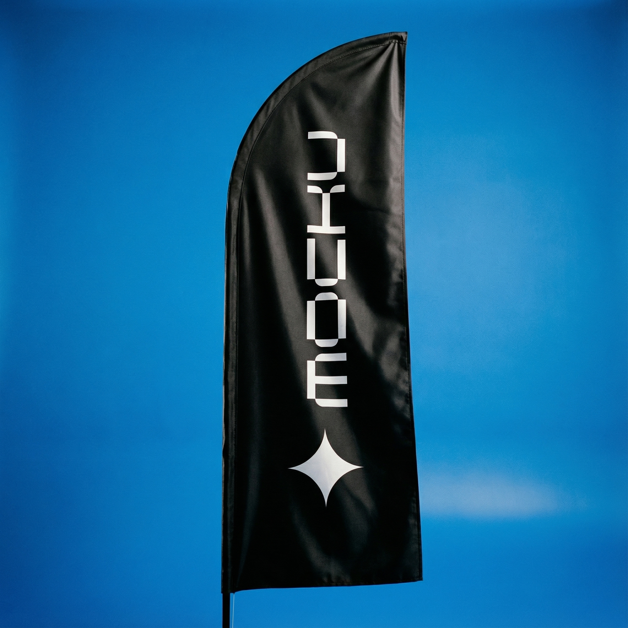 Beach Flag Bold Graphic Studio mockup