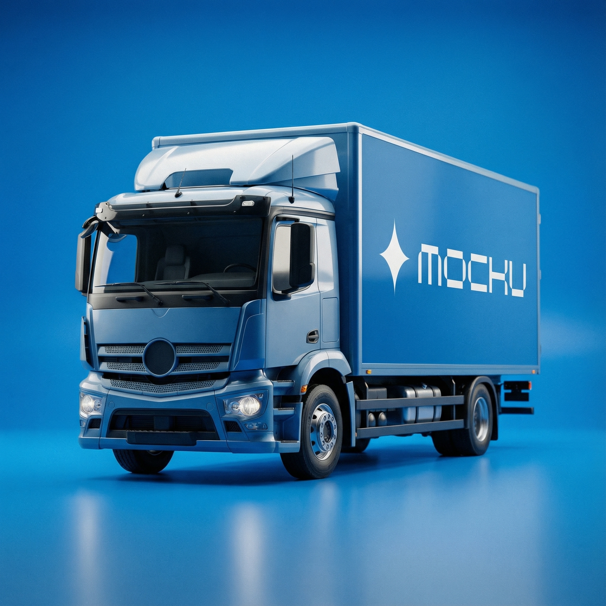 Large Box Truck Bold Graphic Studio mockup