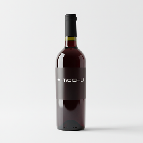 Wine Bottle mockup