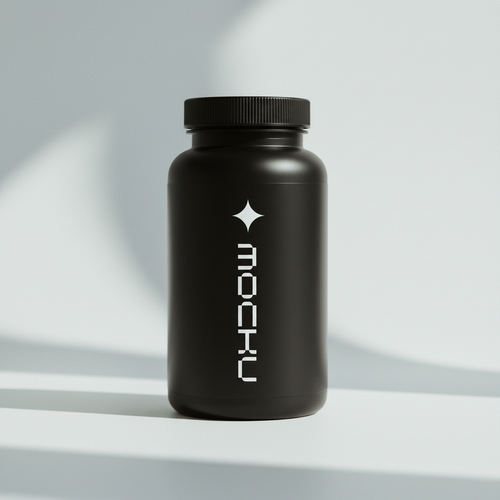 Supplement Bottle mockup