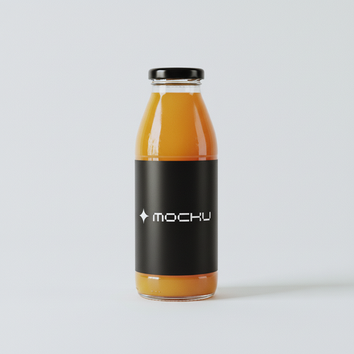Juice Bottle mockup