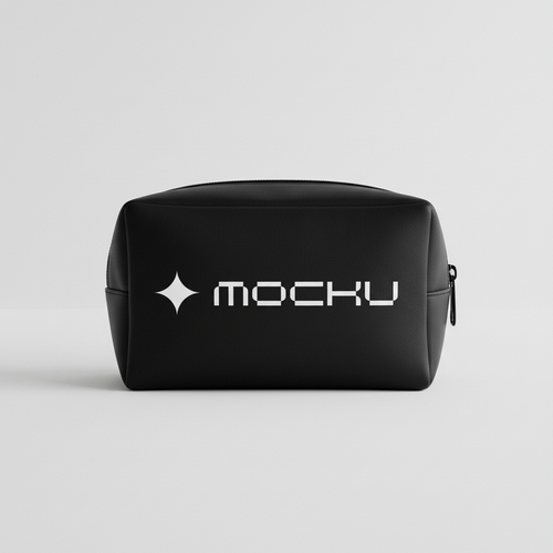 Cosmetic Toiletry Bag mockup