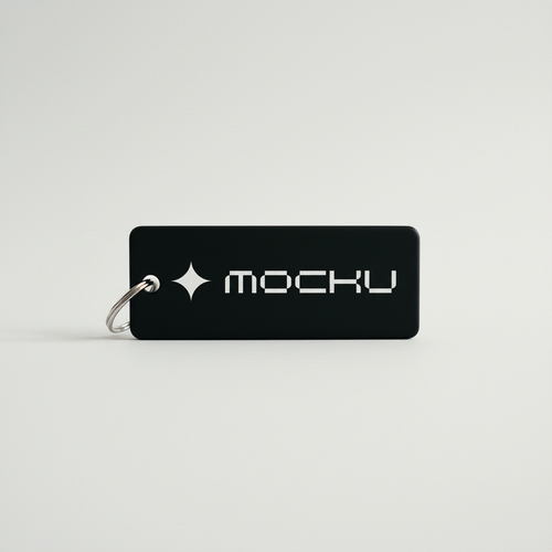 Keychain mockup