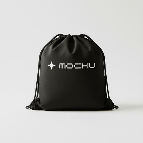Gym Drawstring Bag mockup