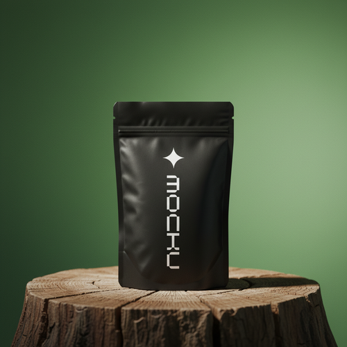 Broken Tree Stump on Green Gradient style